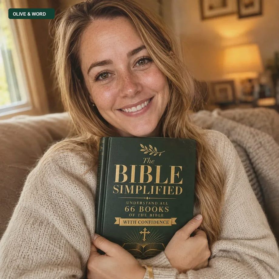 Open Bible study page with notes and context